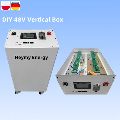 EU Stock Vertical JK PB2A16S20P 200A BMS 48V Standing Wheel Metal Box Kit 48V DIY 280Ah 320Ah 300Ah Lifepo4 Battery Shell Box