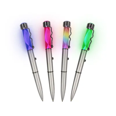 Flashlight LED Light Pen LED Penlight Light up Pen for Writing in the Dark