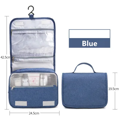 Toiletry Bag Hanging Travel Toiletry Bag with Hanging Hook Water-resistant Travel Toiletry Bag
