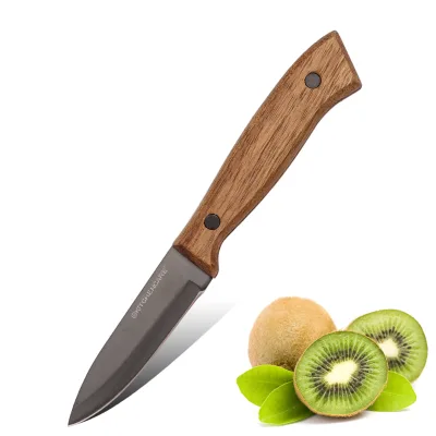 KITCHENCARE Professional Messer Fruit Kitchen Knives Wood Non-stick Paring Knife