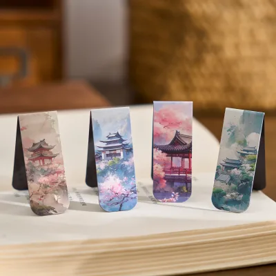 Custom Magnetic Bookmarks Page Clips for Office Student Kids Reading Waterproof Bookmark