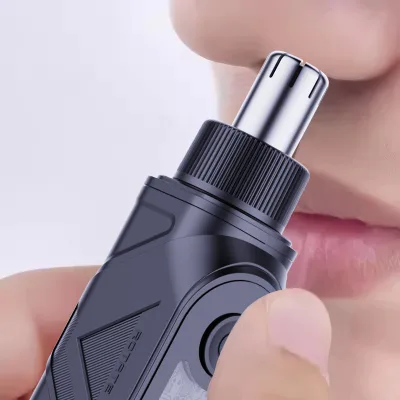 Wholesale Custom Portable Stainless Steel Manual Nose Ear Hair Trimmer Electric/Battery Car-Friendly USB-Powered for Household