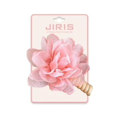 JIRIS Wire Hair Loop Elasticity Head Rope Band Flower Elastic Telephone Wire Hair Ties Cute Phone Line Rubber Band Hair Rope