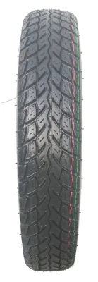 Long-Lasting Tread Life Motorcycle Wheels & Tires 100/90-17 350 Hydroplaning Resistance Natural Rubber Tubeless Tyre