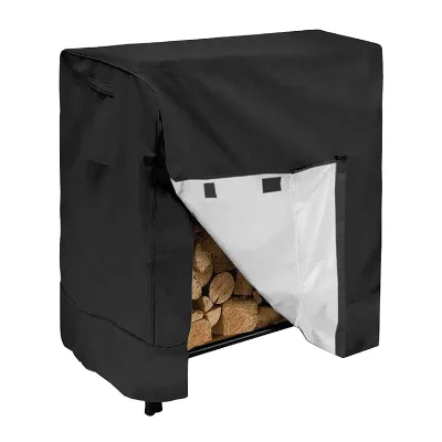 Heavy Duty Large Capacity Durable Weather Resistant Oxford Outdoor Weatherproof Firewood Holder Cover for All-weather