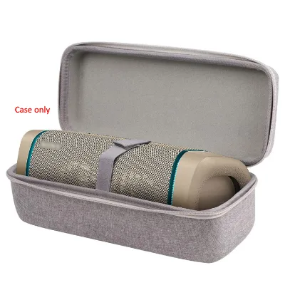 Portable Travel Carrying Case with Handle Zippered Shockproof Speaker Case Bag