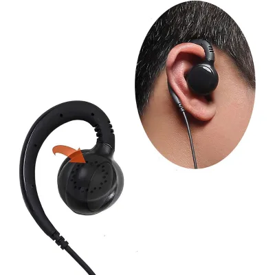 2.5mm Jack PMLN5958 Radio Communication Headset Earpiece for SL300 SL7550 7580 7590 SL4000 SL1K SL1M SL8050 2 Way Radio