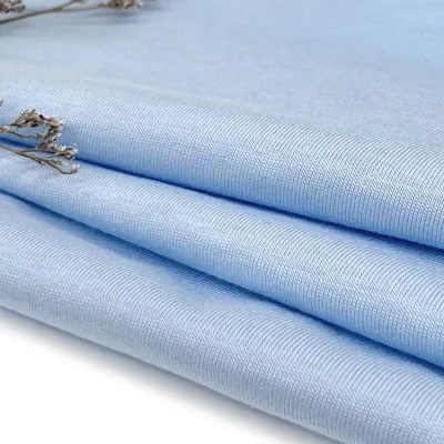 Hot Selling 2025 Cotton Kids Custom Bamboo Knit Spandex Jersey Modal Jersey Fabric for Wholesale