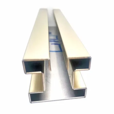 High Quality Gold Brushed/HL/Mirror Metal Stainless Steel Bending Trim for Wall Floor Decorative Commercial Project