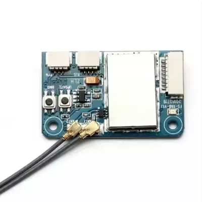 Flysky FS-X6B 2.4GHz 6CH Receiver for FPV Drones I-BUS PPM PWM Protocol Dual Antenna Low Voltage Alarm Plastic RC Parts Accs