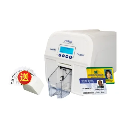 Digital Single Double Side Wedding ATM NFC PVC Business Id Card Printing Machine