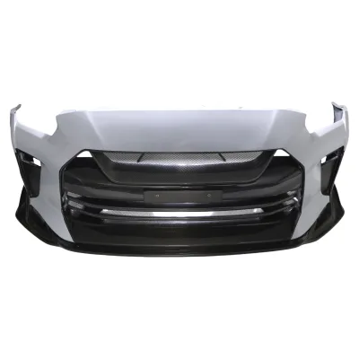 For NISSAN GTR Use Hot Sell Appearance Upgrade Front Bumper and Front Bumper Lip Made for Real Carbon Fiber Brand New Body Kits