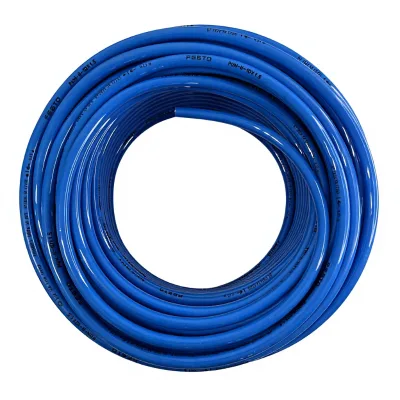 New and Original F E S T O PUN-H-10x1.5-BL Blue Hydrolysis-Resistant PU Pneumatic Air Tubing OD10-ID7-mm