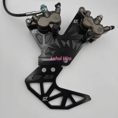 Foot Brake Kit for Light Bee X Lbx Dual Caliper Bracket Modification Rear ultra Bee Brakes System Electric Dirt Bike Motorcycle