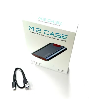 Manufacturer Wholesale Tool Free Installation of Type-c M.2 Solid-state Drive case
