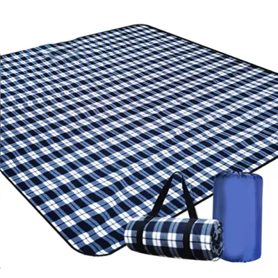 Soft Comfortable Waterproof Blue Color Kids Picnic Mat Picnic Mat Outdoor