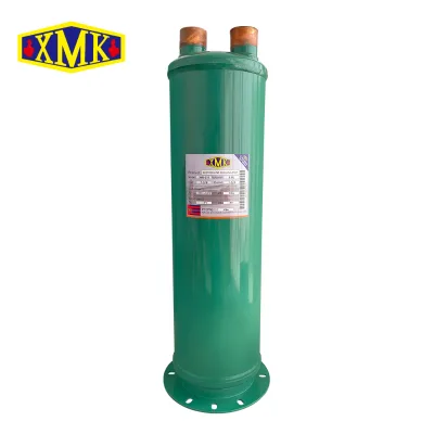 XMK-210 Suction Line Accumulator 9.9L 1-5/8'' Metal ODF Brazed Refrigeration Gas Liquid Separator HVAC R22 R134a R404a