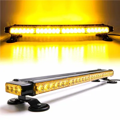 Car LED Strobe Warning Lights 1V Roof-mounted High-power Magnetic-mount Super-bright OLIVER Fitment 0W Construction Recovery Tow
