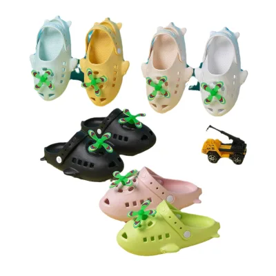 Trending Unisex Custom Printed Summer Outdoor Sandals Lightweight Waterproof Slippers with EVA Insole Cute Clog Style Men Women