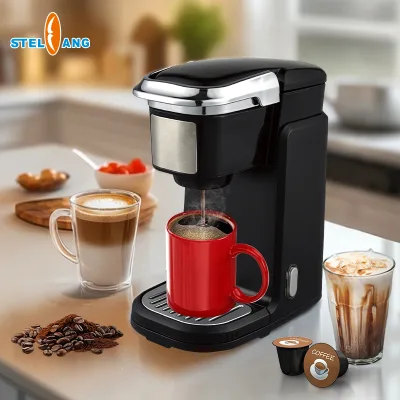 Foshan Stelang Programmable K Cup Coffee Machine Household and Hotel Use with PP Housing Makes Capsule Cafe