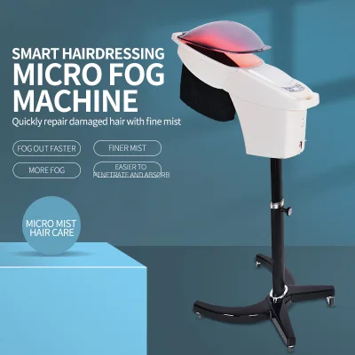 Hairdresser Floor Stand Salon Hair Steamer Heater Hair Dyeing Perming Oil Treatment Machine Hairdressing Styling Hair Care Tool
