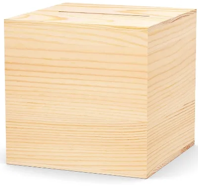 High Quality Wooden Money Boxes in the Form of Piggy Banks with Counters for Selling Home Decor