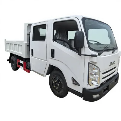JMC 4x2 Crew Cab Mini Dump Truck 92hp Light Duty Tipper CargoTruck Small Volume Dumper Used for Urban Engineering Waste Removal