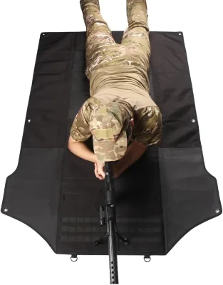 Tactical Shooting Training Mat - Portable Non-Slip Roll-Up Outdoor Shooting Pad