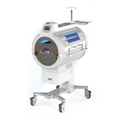 Professional Baby Care Equipment Mobile Jaundice Treatment 360 Degrees Infant Phototherapy Unit