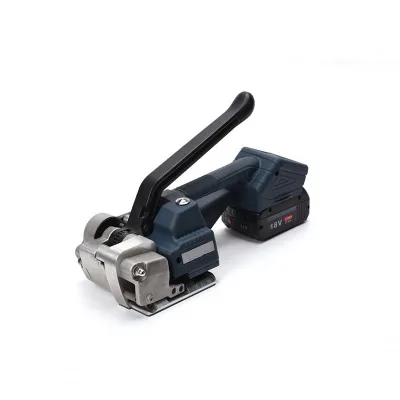 Portable Electric Strapping Machine No Buckle Hot Melt Rechargeable V1 Battery Strapping Machine PP/PET Plastic Band Tensioner