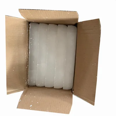 China Supplier 25kg High Melting Point 64-66 Fully Refined Slack Paraffin Wax in Box
