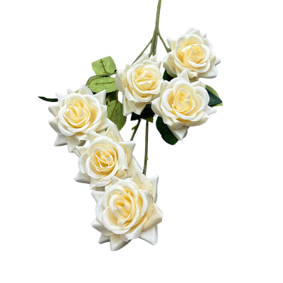 Hand Wearing  Little Horn Rose Artificial Rose High-quality  Wedding Indoor Decoration Gift Artificial Rose