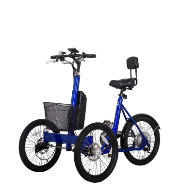 China Electric Power Assist Trike 3 Wheel Electric Bicycle E Bike Cheap Adult Old Man Electric Bikes
