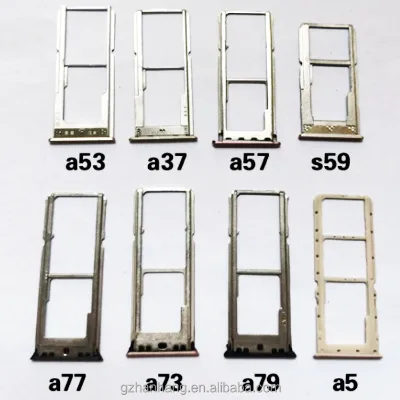 Replacement SIM and Micro SD Card Tray for OPPO A40 A54 WITH ABS Material