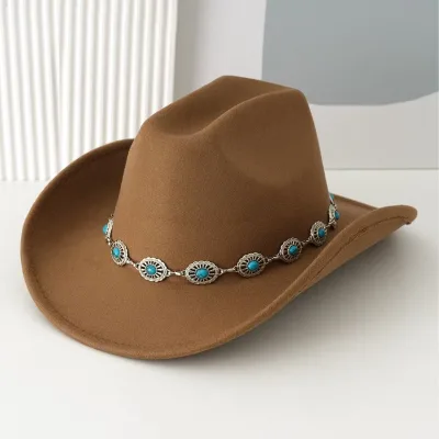 Hat Accessories Ethnic Style Hat Decorative Ribbon Rope DIY Cowboy Lace-up Headband Men's Women's Hats Bands Fashion Decor