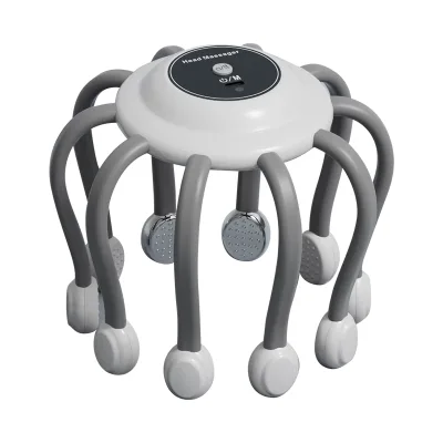 Head Massager USB Rechargeable Electric Vibration Relaxation Sleep Scalp Stress Relax Electric Octopus