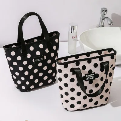 Luxury Custom Cosmetic Pouch with Cartoon Pattern Printed Logo for Jewelry Storage