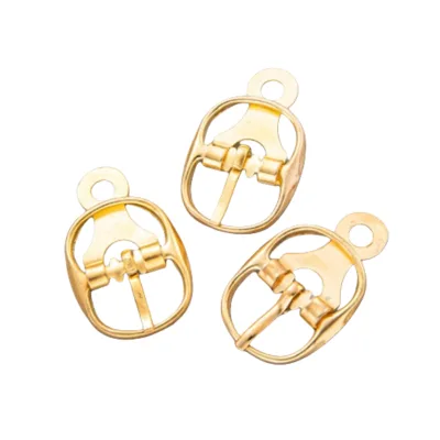 Wholesale Customization Square Metal Shoes Decorative Shoes Buckle Sandal Shoelace Pin Buckle Decorations Shoe Buckle