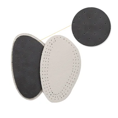 Leather Forefoot Pad for Women High Heels Insoles Comfort Breathable Insole Forefoot Anti-Slip Inner Sole Cushion Pads