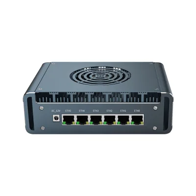 Mini Network Appliance with Silent Fan 6x2.5GbE Internal I3-1215U 16GB RAM 256GB SSD BKHD-G31F-1744-6L