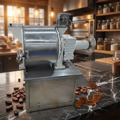 Auris High Quality Chocolate Conching Machine with Engine for Nuts Soybean Corn Processing 2.2KW 380V Small Size