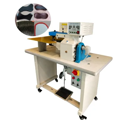 Automatic Leather Strap Folding Tape Gluing Machine