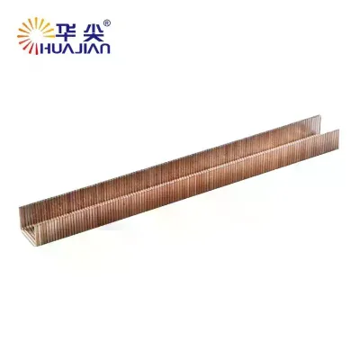 Pneumatic Nails 22Ga Staples Customized Stapler Pins 10mm High Quality 84 Series Staples for Furniture