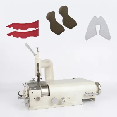 Leather Skiving Machine With Dust Collector Bowl Knife for Leather Artificial Leather Edge Surface Skiving of Shoes Handbags