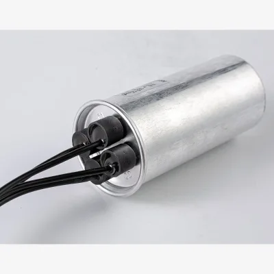 CBB65 4uF 450VAC Aluminum Case Refrigerator Compressor Capacitor