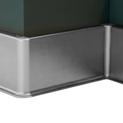 Factory-made Modern Waterproof Wall and Floor Metal Baseboard. Aluminum Alloy Decorative Baseboard.