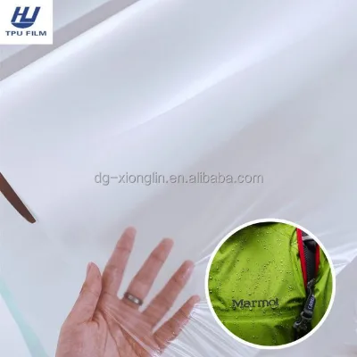 Waterproof Breathable TPU Membrane Thermoplastic Polyurethanes Resistant to Hydrolysis TPU Film for Jacket Outdoor Protection