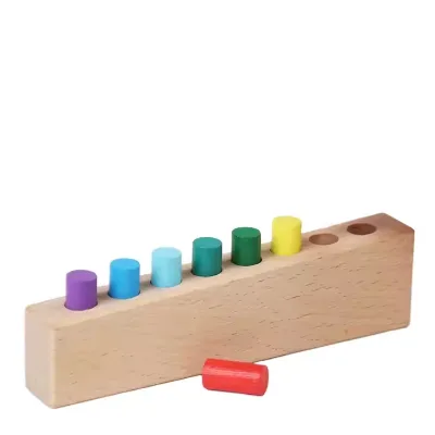 Kids Early Learning Wooden Memory Match Sticks Matching Board Game Family Colorful Chess Game