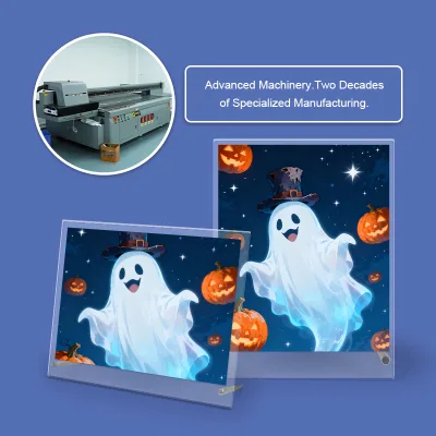 OEM/ODM Factory Custom Cartoon Picture Acrylic Desktop Frame with Cartoon Character Printing