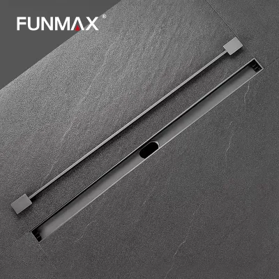 Modern Design Tile Insert Grate Removable Floor Drain Vertical Outlet Linear Shower Drain With Fast Shipment